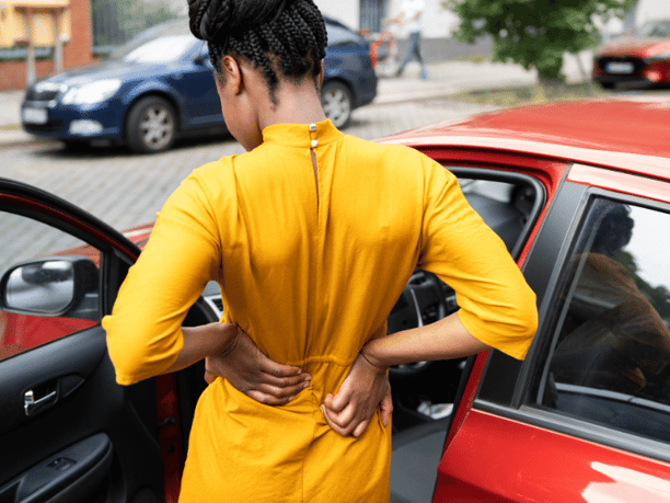 back pain after a car accident